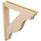 Ekena Millwork 6-in W x 36-in D x 40-in H Funston Trad Rough Cedar Woodgrain TimberThane Outlooker, Primed Tan OUTUR060X36X40FST04RCPR - alternate 6